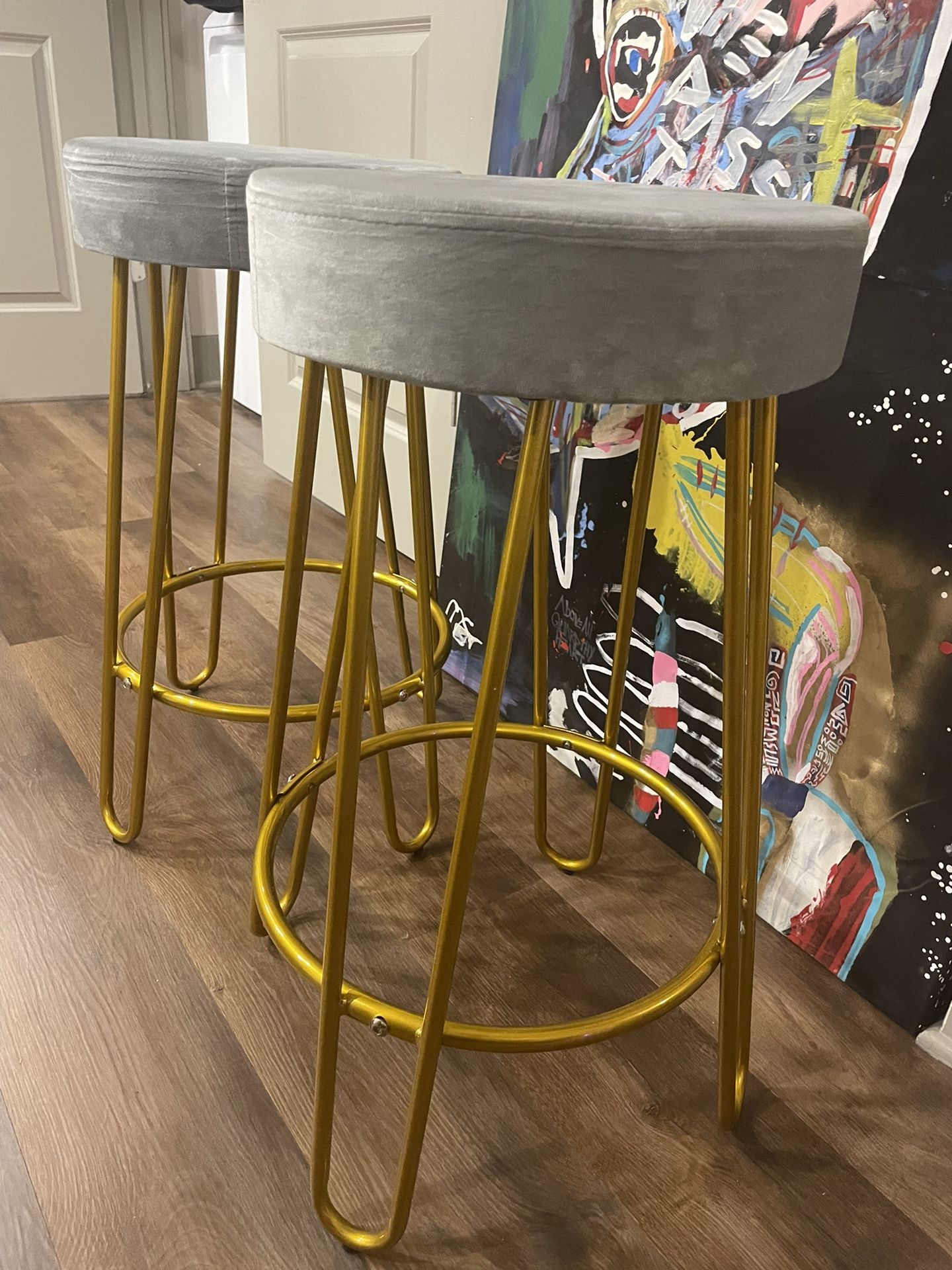 Bar Stool Set Of 2 