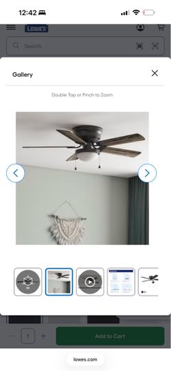 Ceiling Fan with Light
