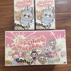 Exciting Macaroons PopMart Labubu 