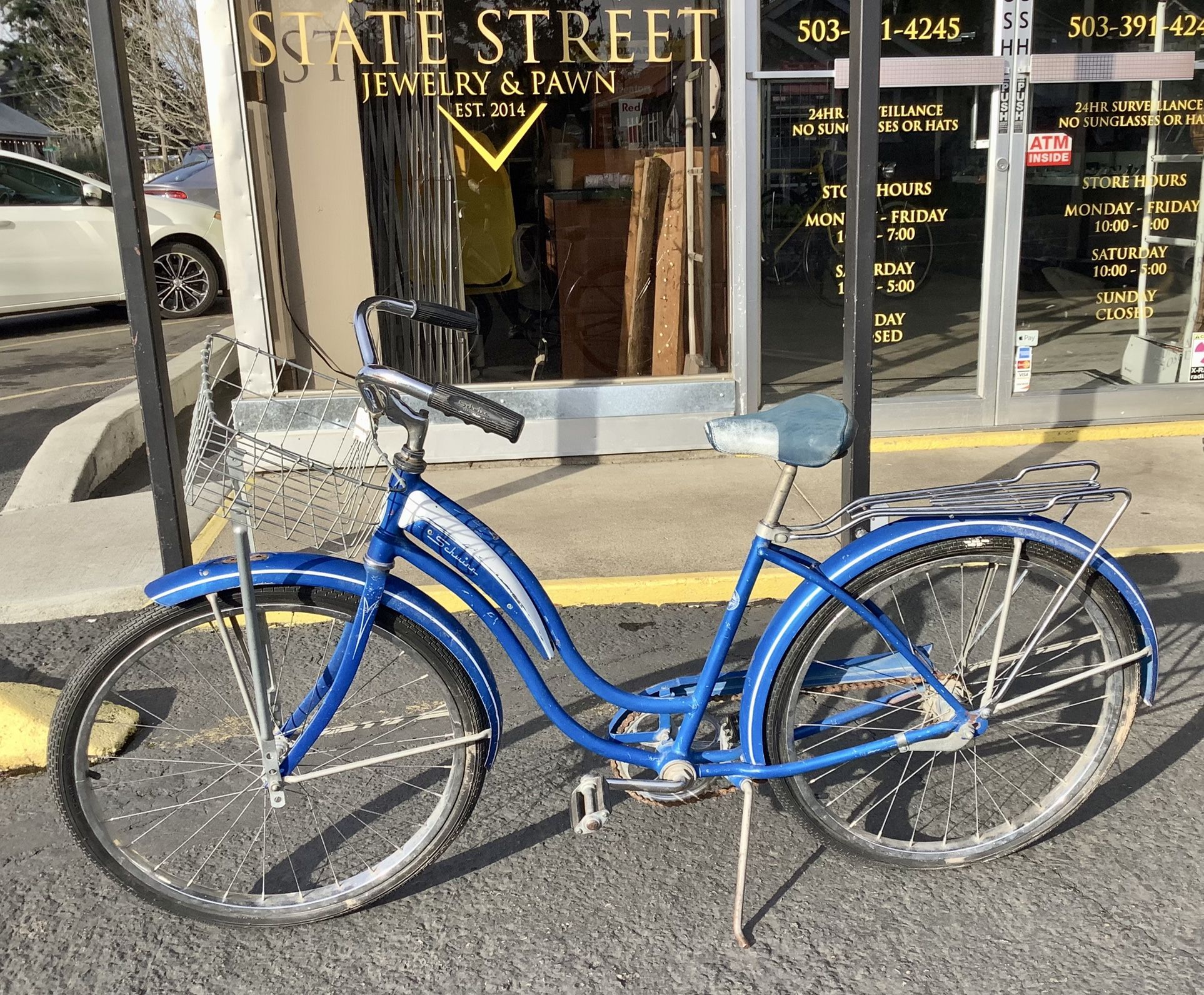 Vintage 1960’s Schwinn Fiesta Cruiser With Basket