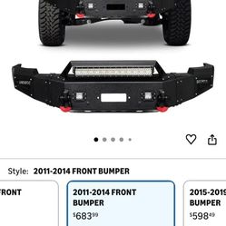 Front Bumper Chevy 11-14