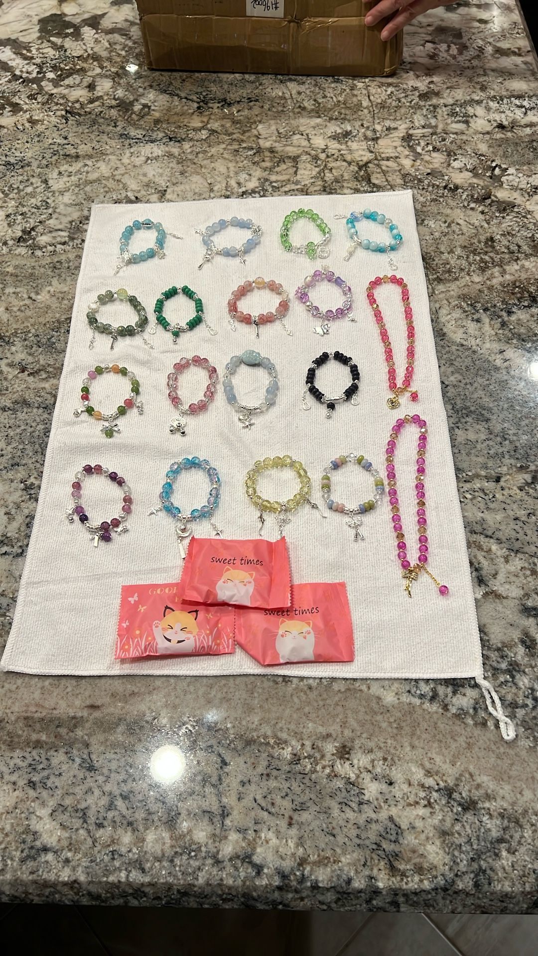 Beaded Charm Bracelets, Blind Bags