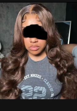 Brown number 4 wig 13*4 18 inch