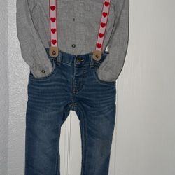 Boys Valentines Day Outfit.