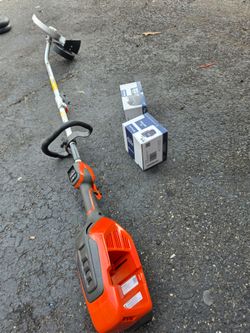 Husqvarna MAX combi-switch! Electric trimmer!