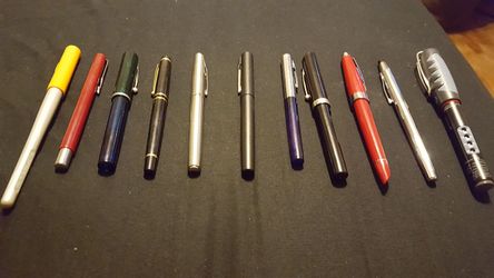 Fountain and ballpoint pens