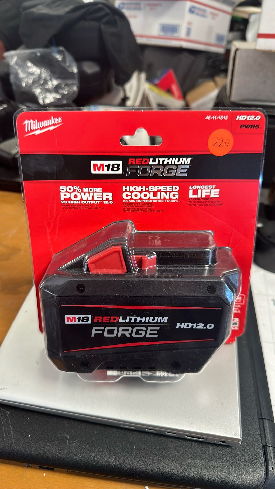 Milwaukee M18 Red Lithium HD 12.0
