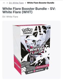 Pokemon White Flare Bundle