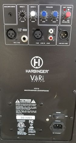 Harbinger v2115 on sale replacement parts