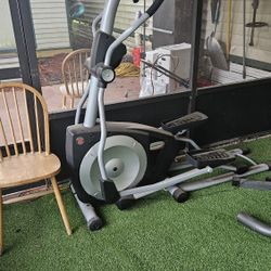 Gym Equipment Elliptical And Work Out Bench 