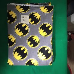 Batman Fabric Remnant  44x60"