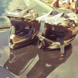 Two Helmets $20.00 Each Size M