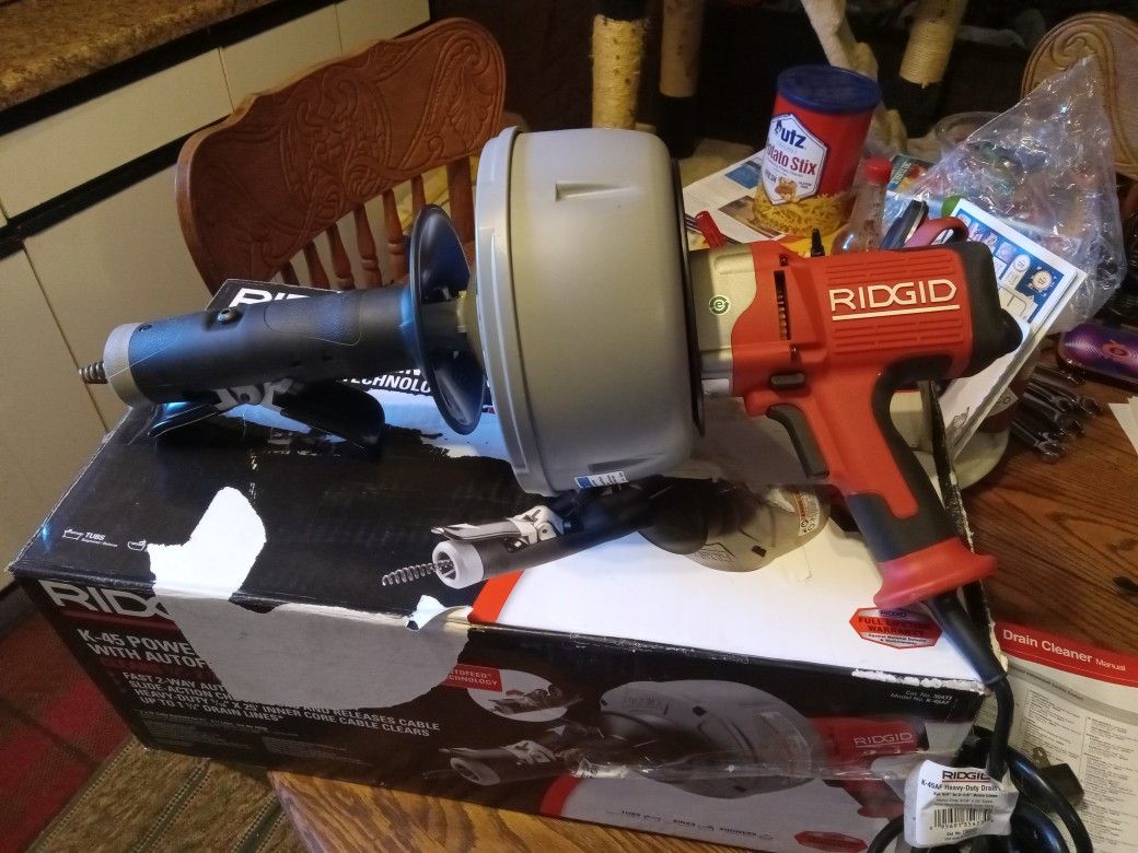 Ridgid Handheld Power Snake