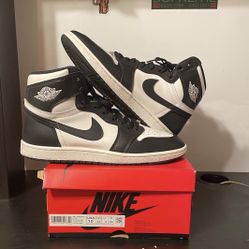 Jordan 1 Black White 85
