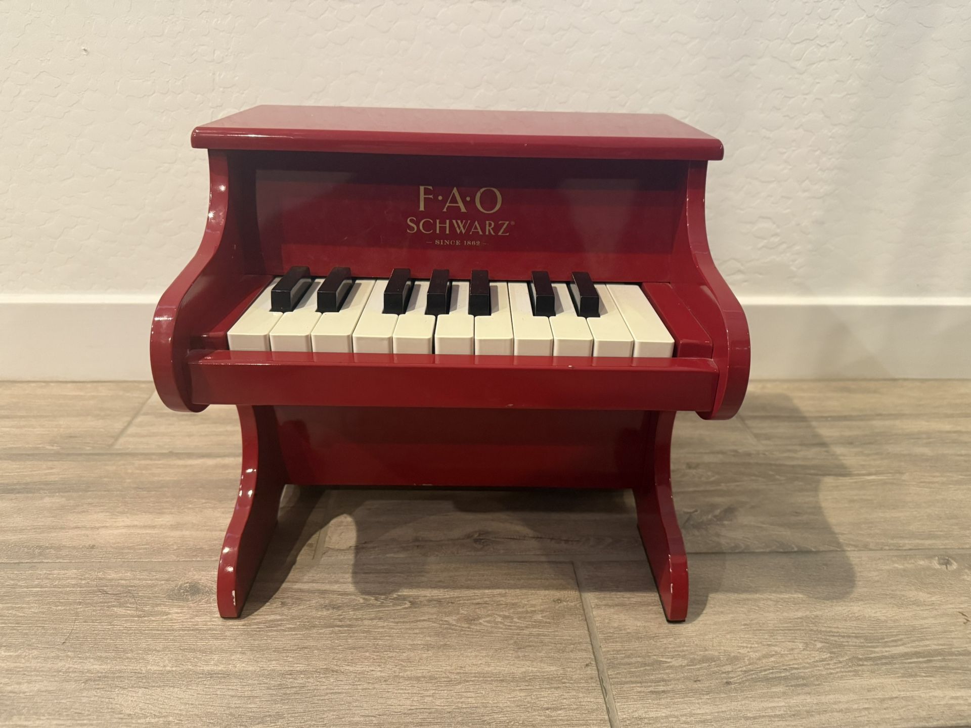 F.a.o. Upright Red Piano