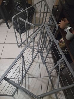Bed queen steel frame