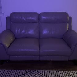 Reclining Leather couch