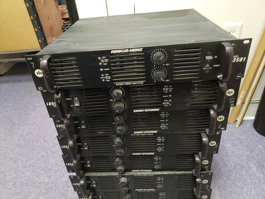 PRICE SLASHED! Renkus-Heinz Audio Equipment