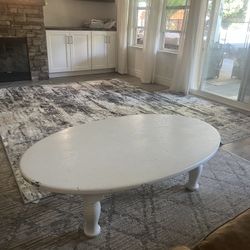 Oval Coffee Table