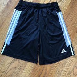 Adidas Black Shorts Youth Boys Large 14/16