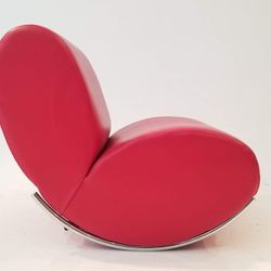 Bang & Olufsen Red Leather Chairs
