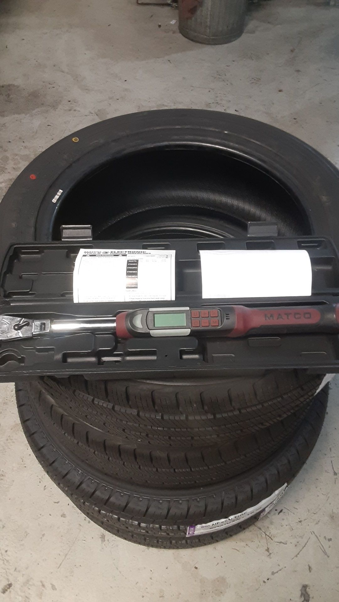 Matco 3/8 digital torque wrench NEVER USED still have receipt.