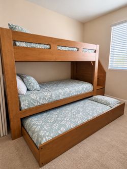 Living Spaces Nora Twin-over-Twin plus trundle