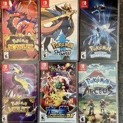 ⚡️⚡️Pokémon Nintendo Switch Collection ⚡️⚡️
