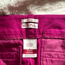 Merona size 2 stretch trouser pants