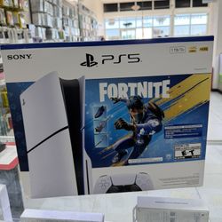 PlayStation 5 Disc 1TB Fortnite Bundle! Finance For $50 Down Payment!!