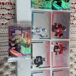 1994 Upper Deck Then & Now 8 Card Set Montana Young