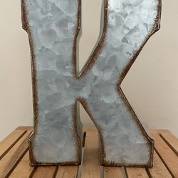 Metal letter K Thumbnail