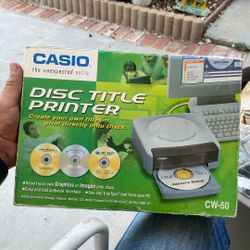 Disc Title Printer