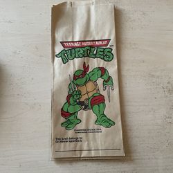 Vintage TMNT Lunch Bag