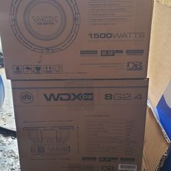 2 DB DRIVE G2 8" SUBS DUAL 4OHM