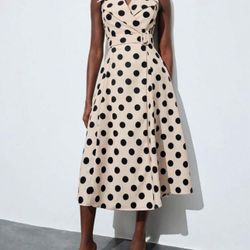 Polka Dot Dress S(2) M(4) L(6)