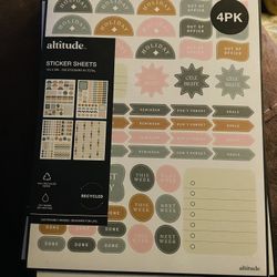 Altitude sticker Sheets 