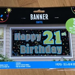 Happy 21st Birthday Decorations 