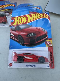 Hot wheels Toyota Supra mk4 then and now toy