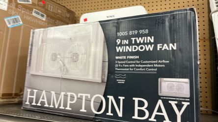 1005 819 958 9 IN TWIN WINDOW FAN