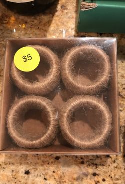 Burlap Napkin Ring Holders