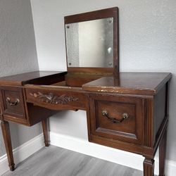Vintage Real Wood Vanity 