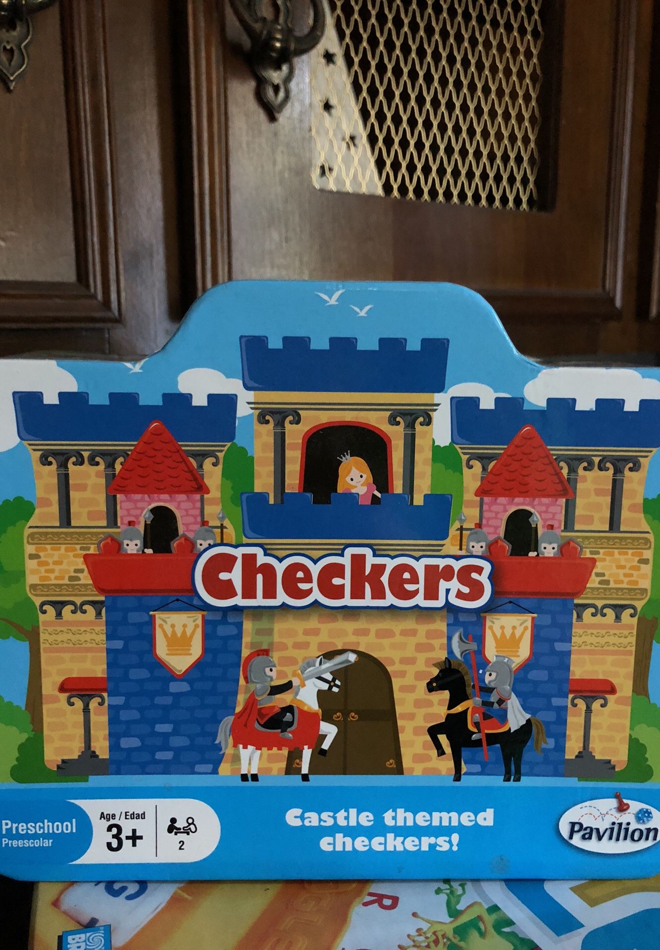 Kids Checkers game