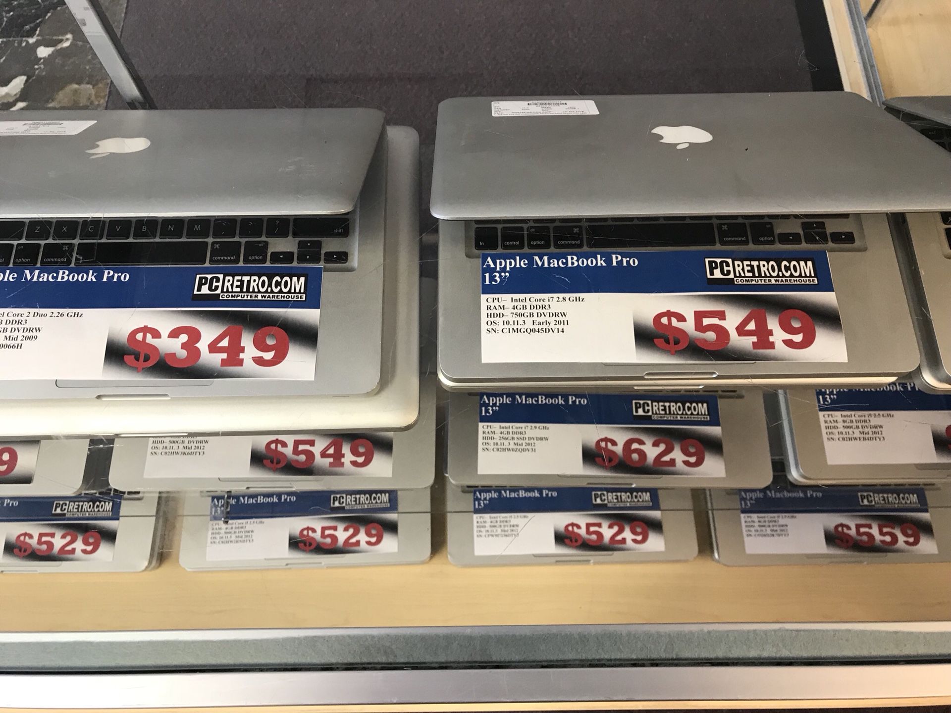 MavBook Pro Models from 349-649