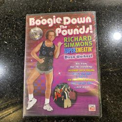 Richard Simmons: Boogie Down the Pounds DVD-NEW