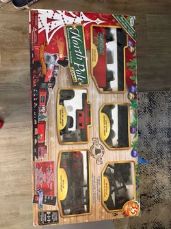 North Pole Express Christmas Train Set