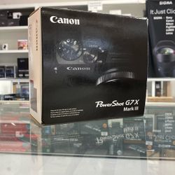 Canon PowerShot G7X Mark III