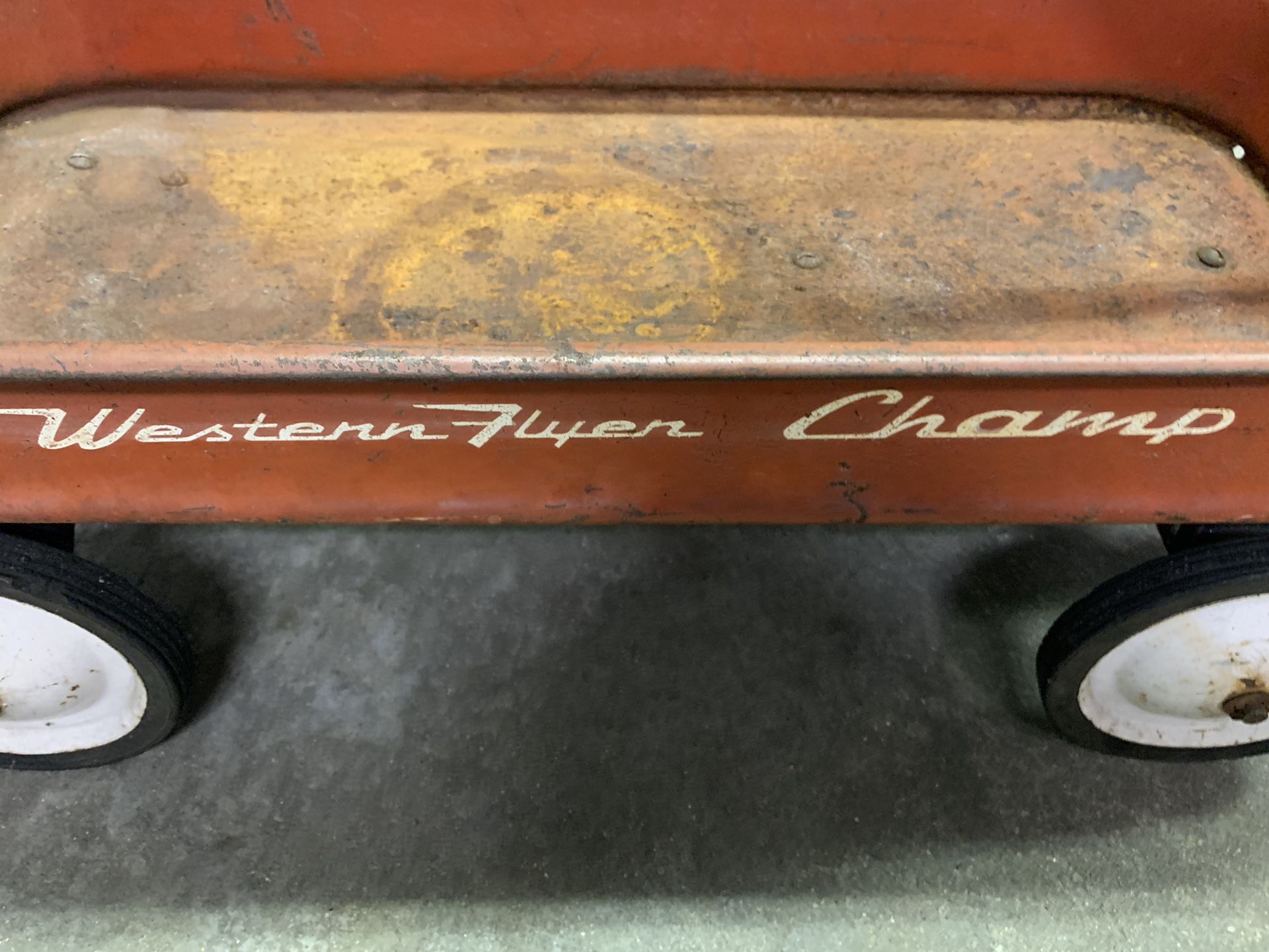 Vintage Western Flyer Champ Wagon