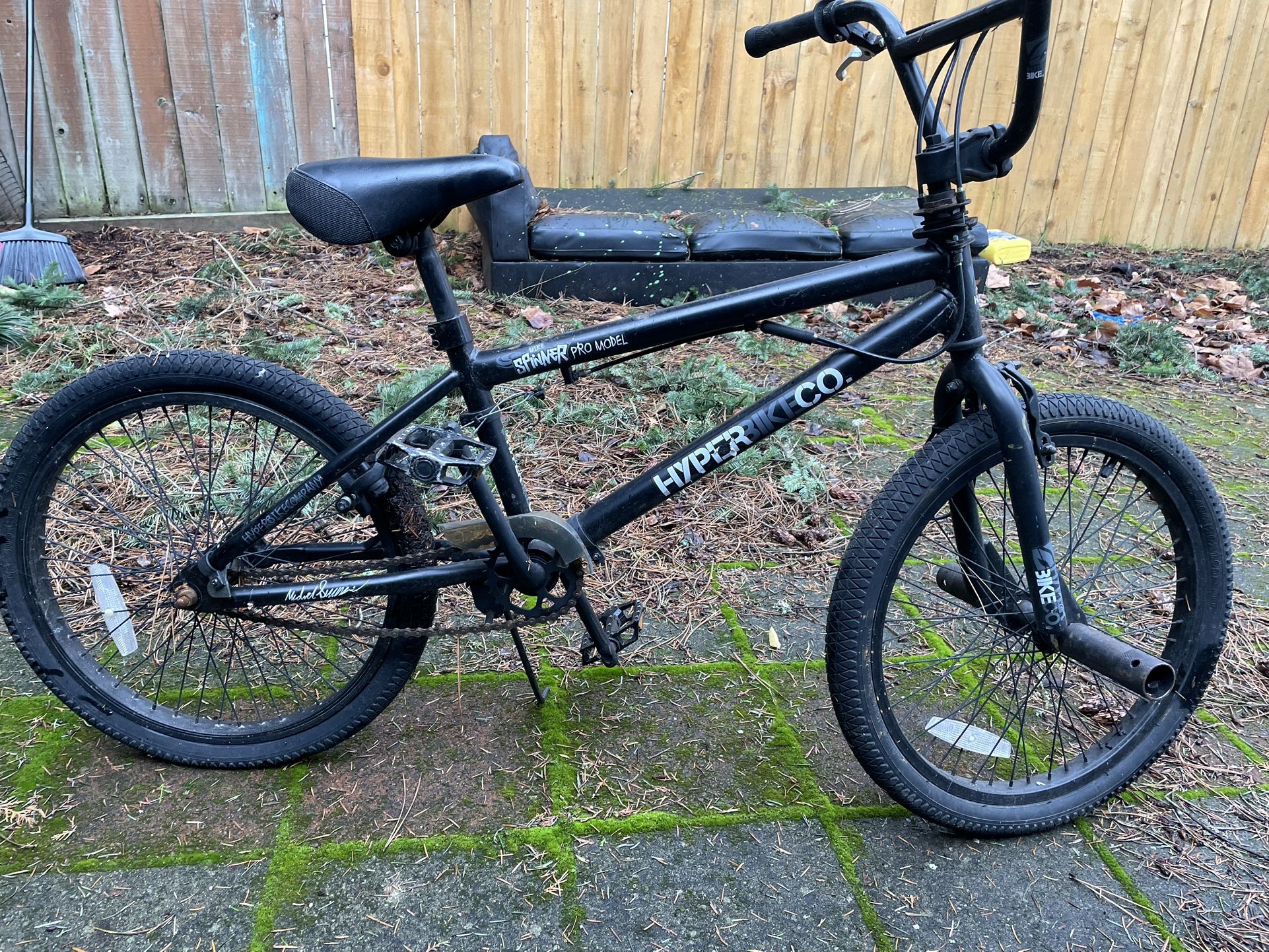 Spinner Pro Model Bmx Bike W/pegs