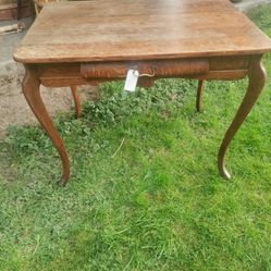 Antique Oak Desk 